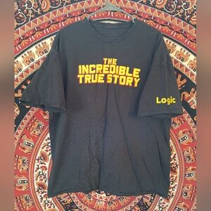 Logic The Incredible True Story Men's Plus Size T-Shirt